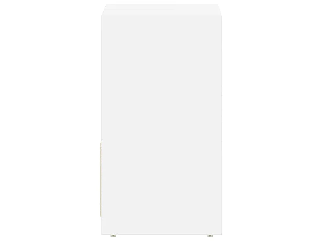 Armário de casa de banho 60x33x60 cm contraplacado branco