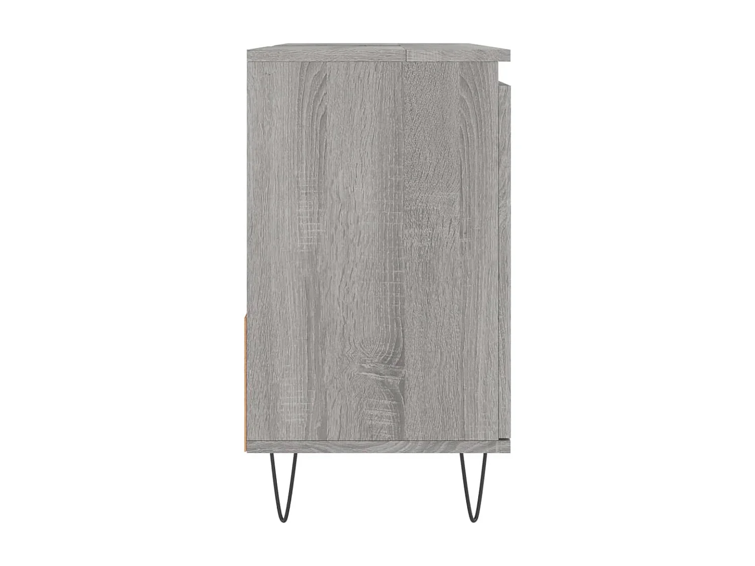 Badschrank Grau Sonoma 65x33x60 cm Holzwerkstoff