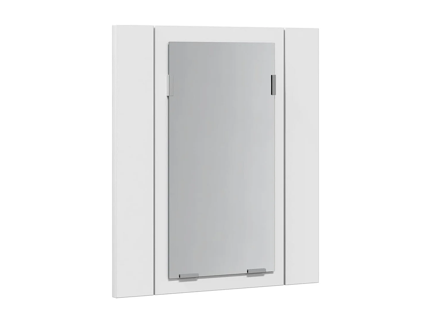 Armoire salle de bain à miroir LED Blanc 40x12x45 cm Acrylique