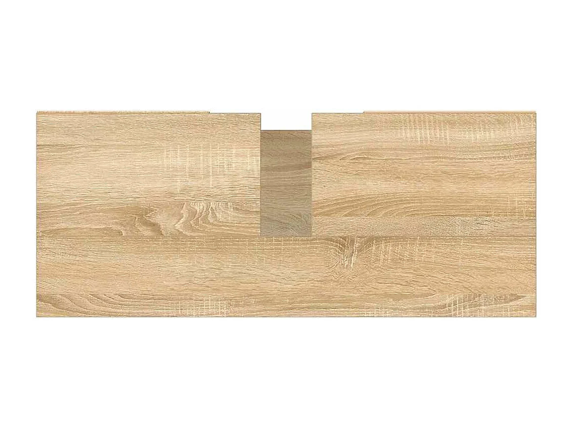 Badschrank Sonoma-Eiche 80x33x60 cm Holzwerkstoff