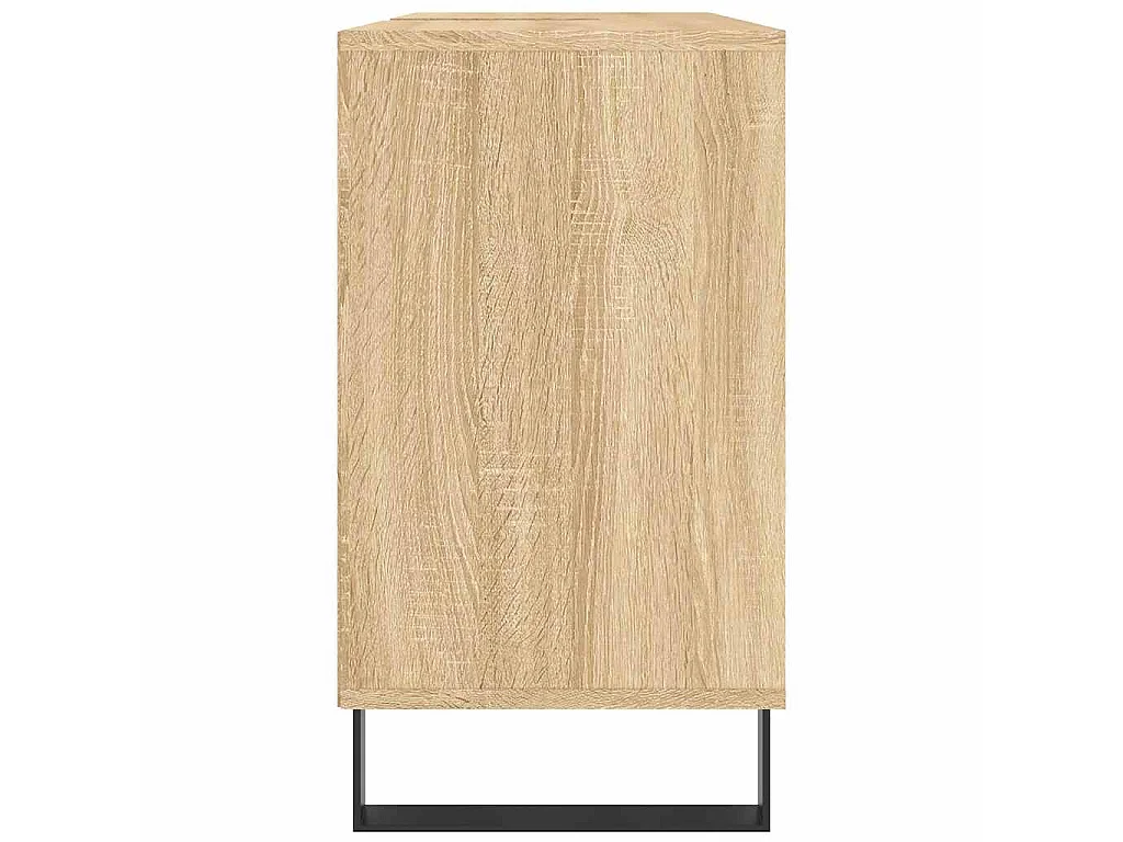 Mobile da Bagno Rovere Sonoma 80x33x60 cm in Legno Multistrato