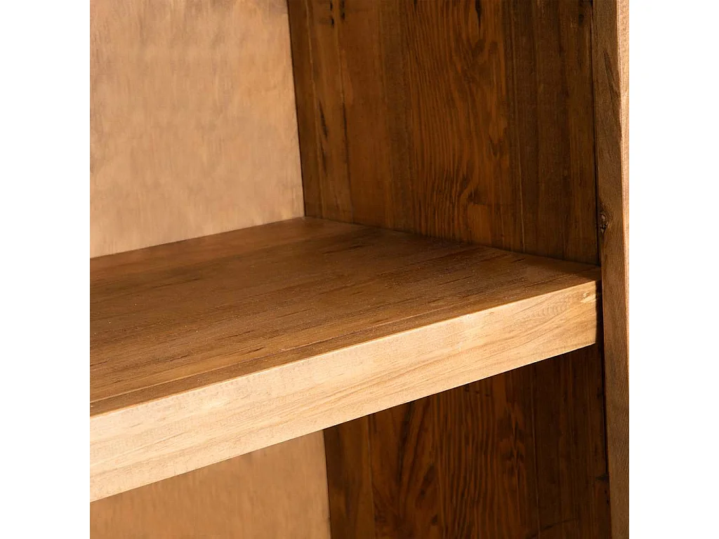 Armoire latérale de salle de bain Pin massif 59x32x80 cm