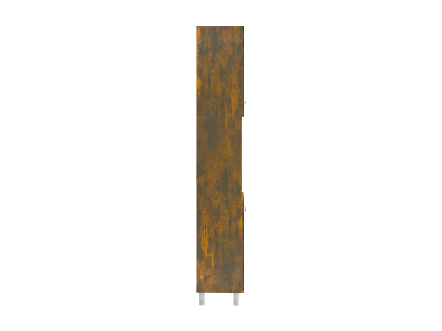Badschrank Räuchereiche 30x30x179 cm Holzwerkstoff