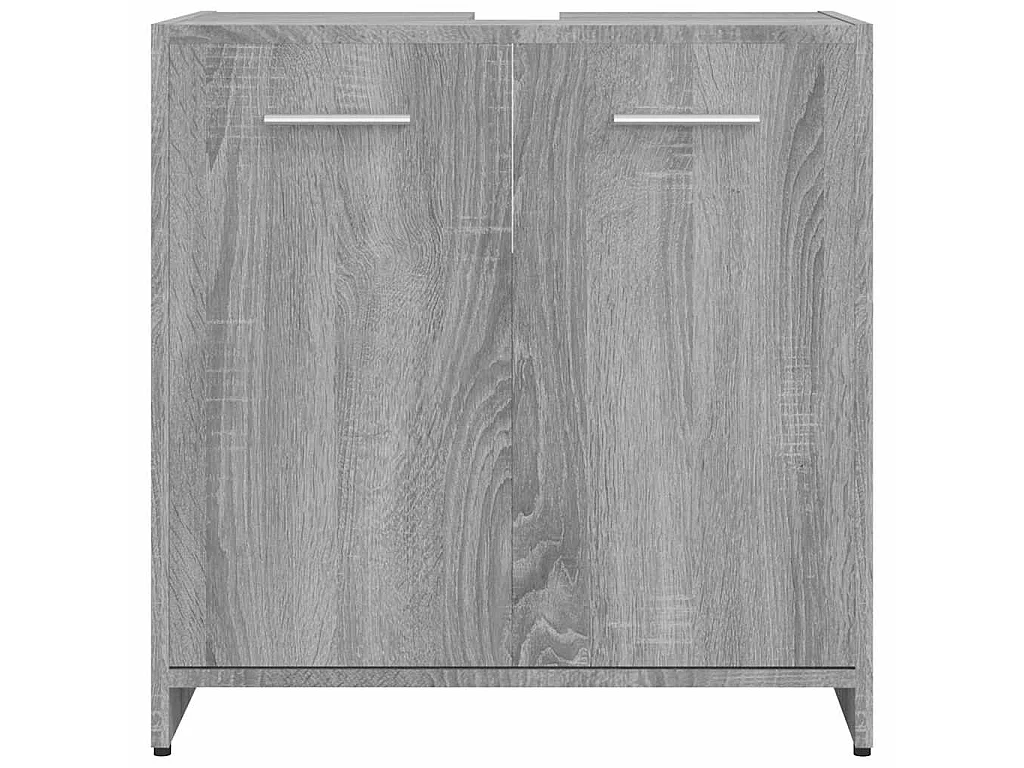 Armoire de bain Sonoma gris 60x33x60 cm Bois d'ingénierie