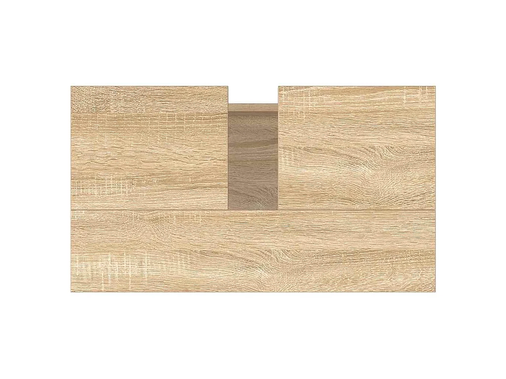 Armario de baño madera de ingeniería roble Sonoma 58x33x60 cm
