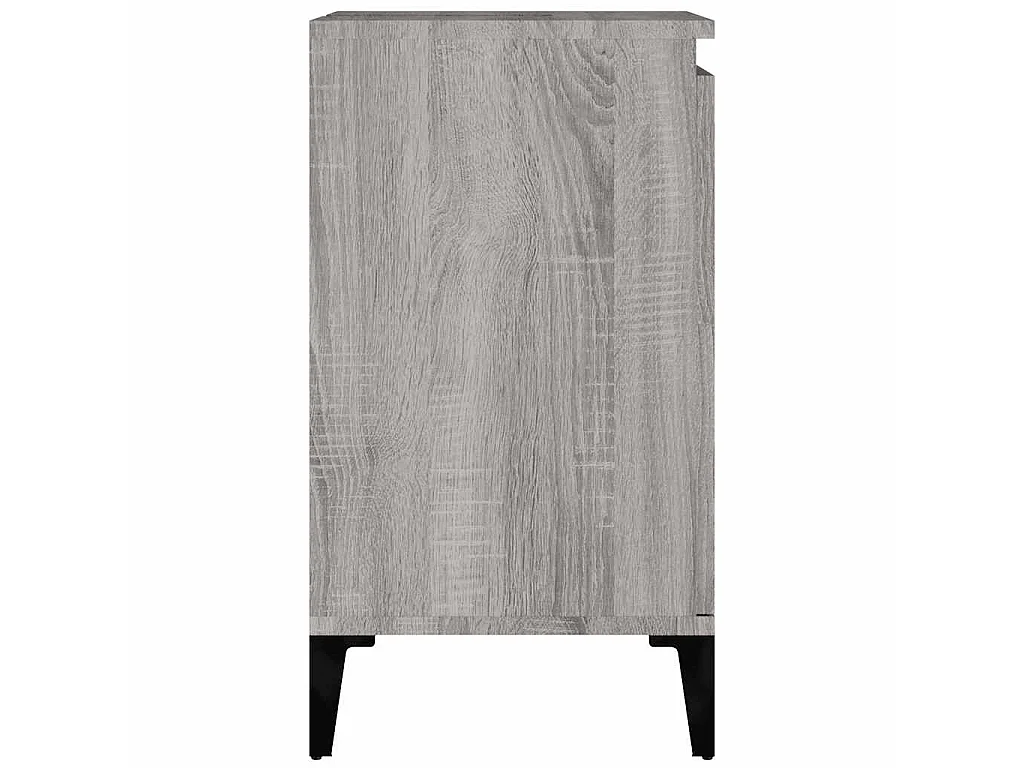 Móvel p/ lavatório 58x33x60 cm derivados madeira cinza sonoma