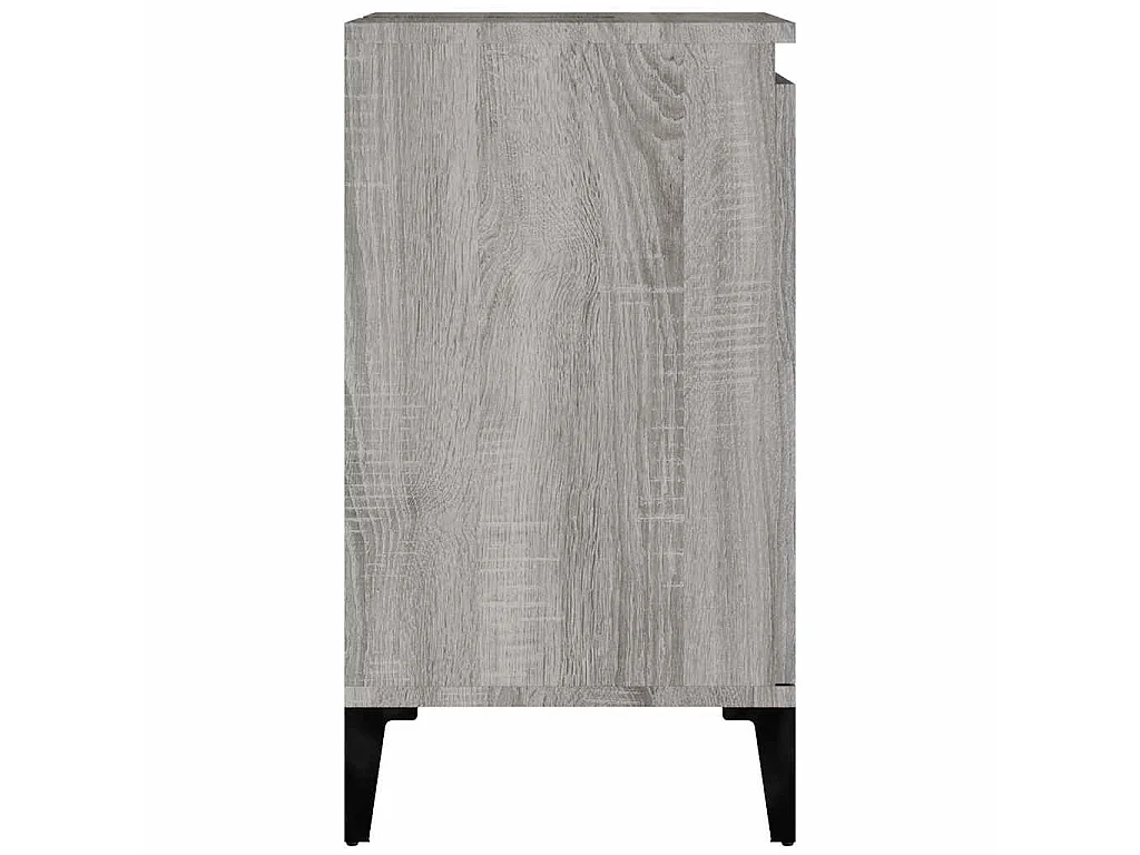 Móvel p/ lavatório 58x33x60 cm derivados madeira cinza sonoma
