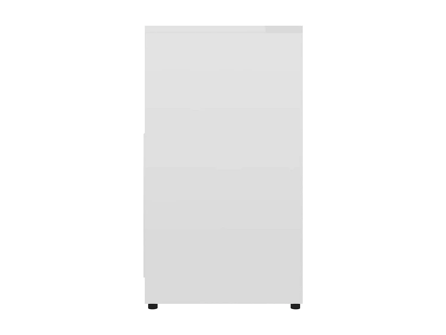 Armário casa de banho 60x33x61 cm contrapl. branco brilhante