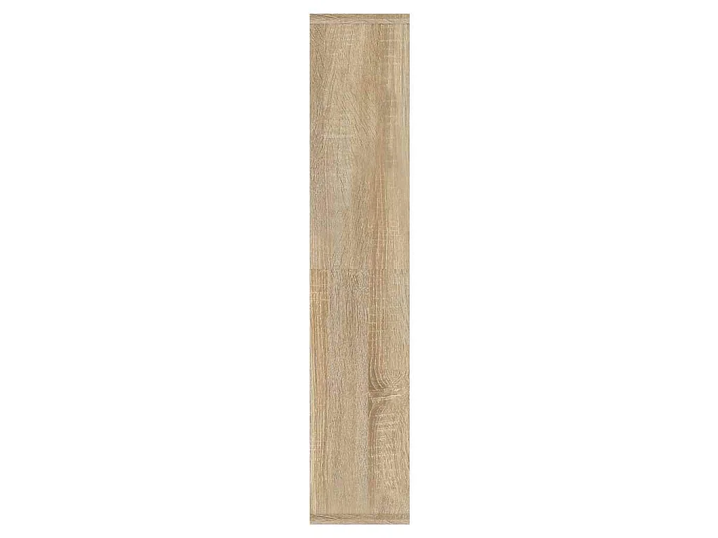 Armoire de miroir avec LED Chêne sonoma 91x15x76,5 cm