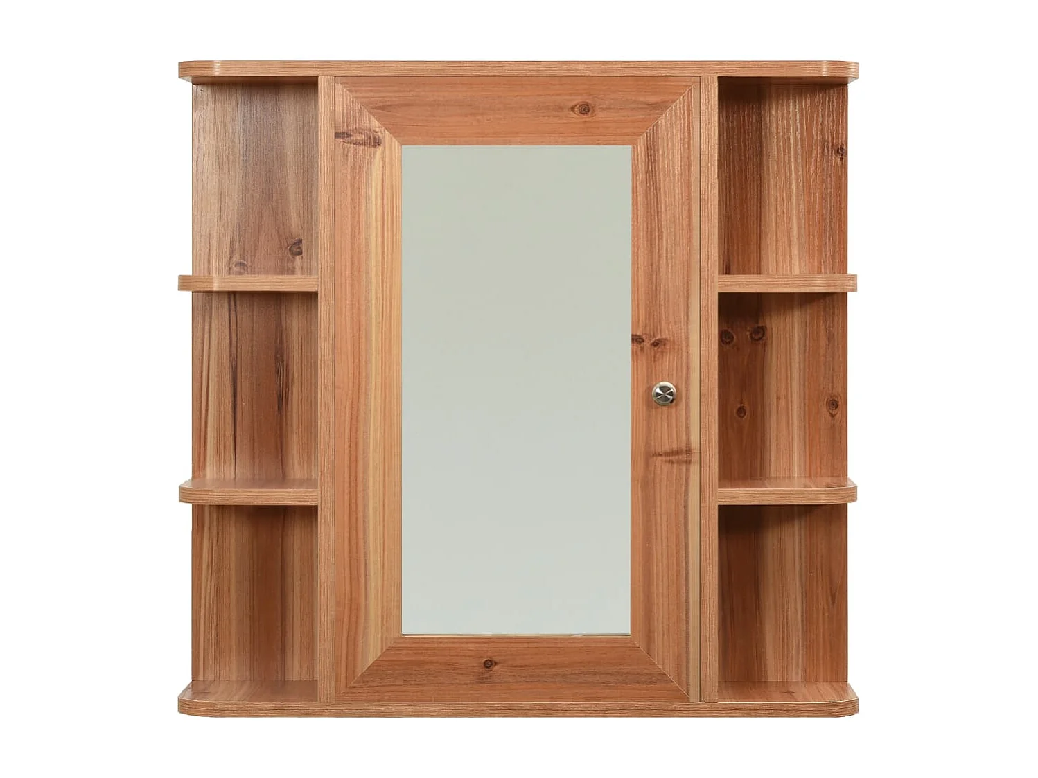 Bad-Spiegelschrank Eichefarben 66x17x63 cm MDF