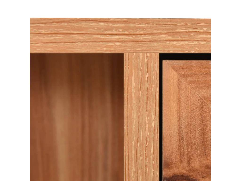 Bad-Spiegelschrank Eichefarben 66x17x63 cm MDF