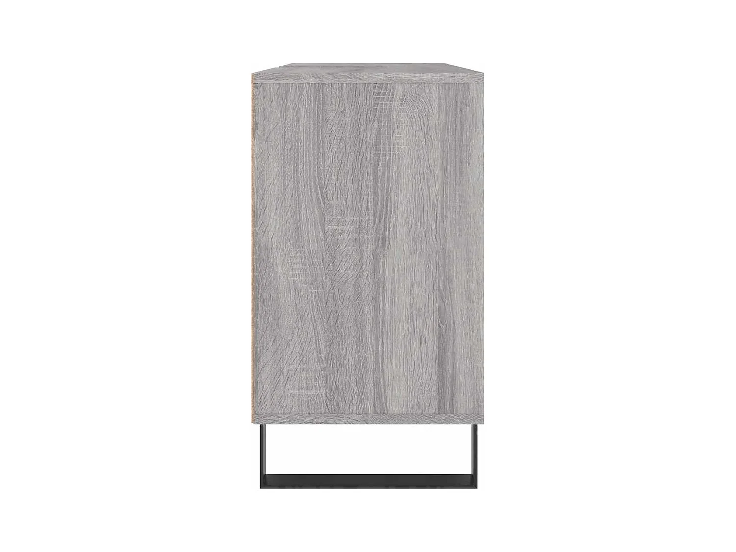 Armoire salle de bain sonoma gris 80x33x60 cm bois d'ingénierie