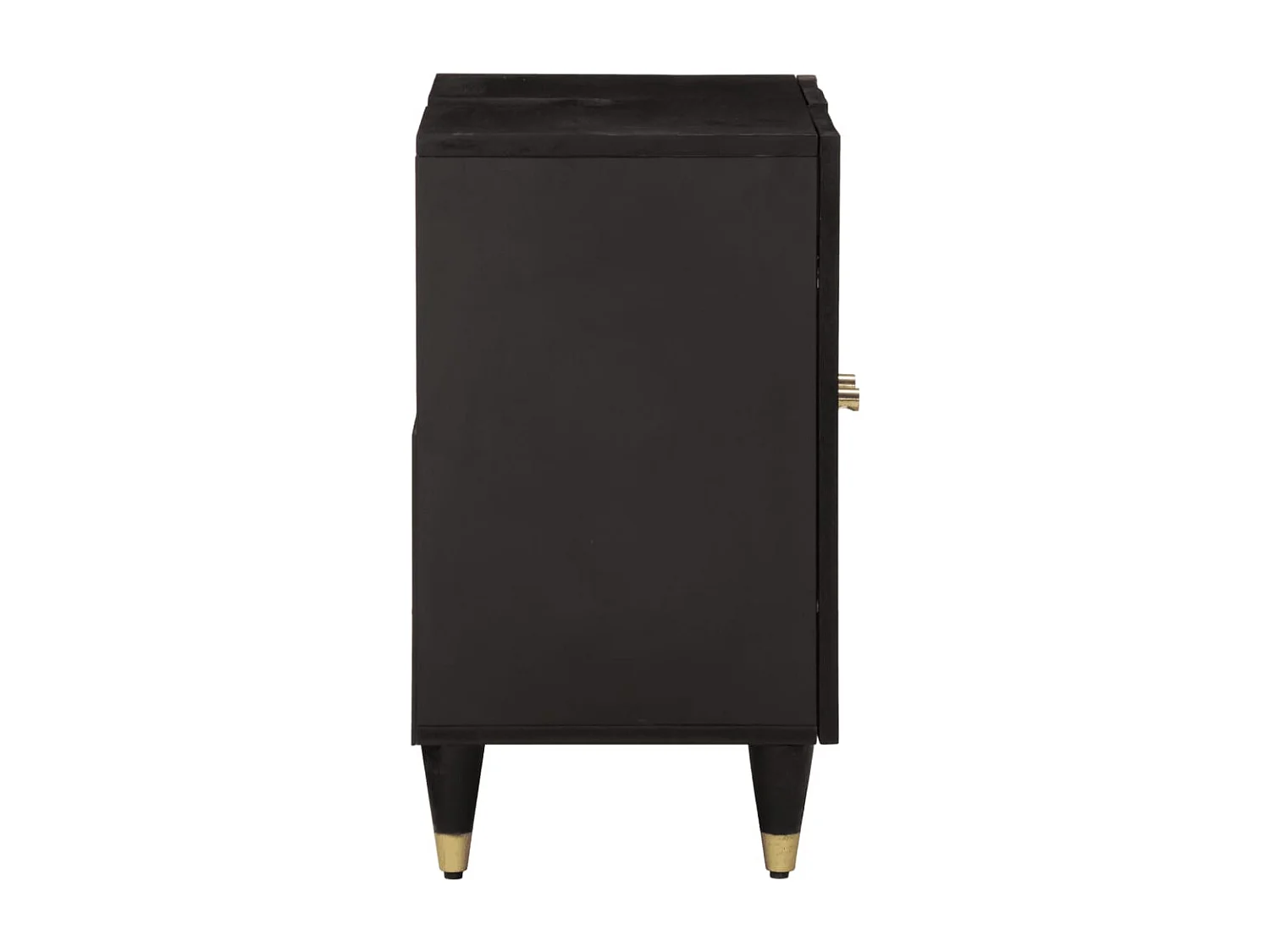 Mobile Lavabo da Bagno 62x33x58cm in Legno Massello di Mango