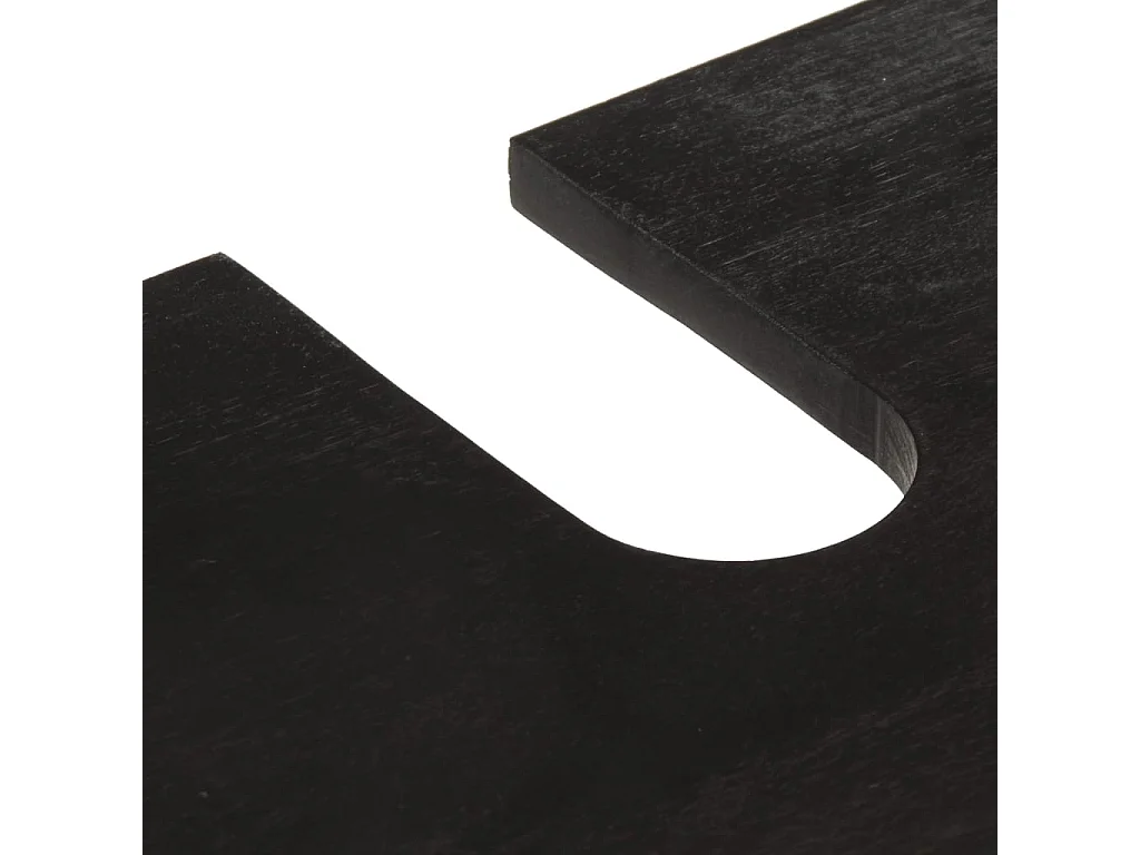 Mobile Lavabo da Bagno 62x33x58cm in Legno Massello di Mango