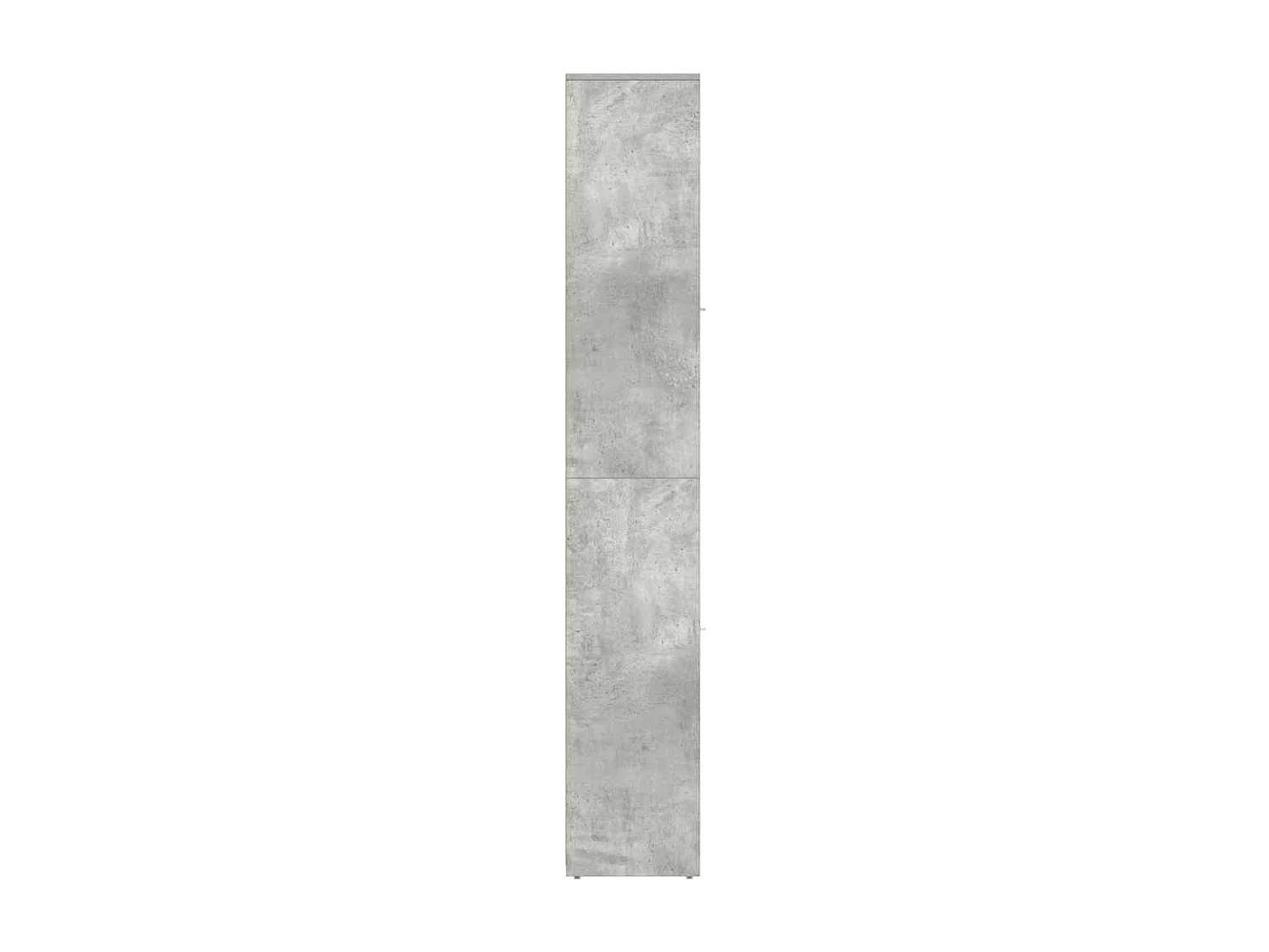 Badkamerkast 30x30x183,5 cm bewerkt hout betongrijs