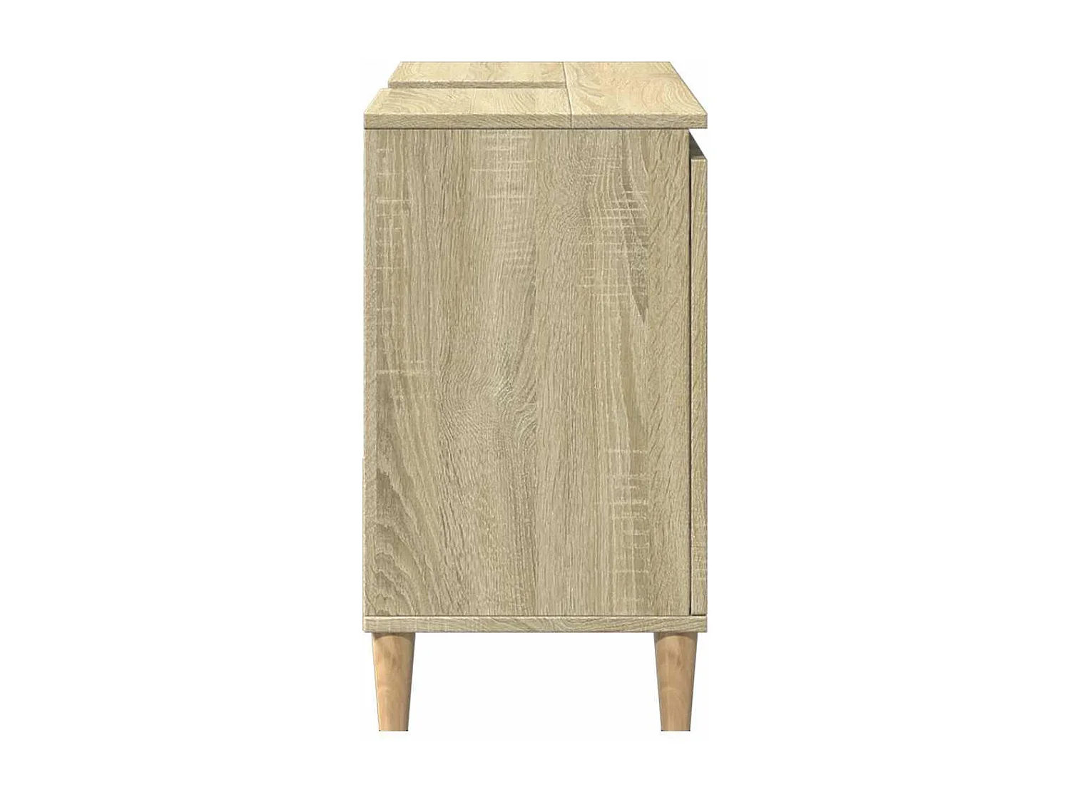 Armoire salle de bain chêne sonoma 65x33x60 cm