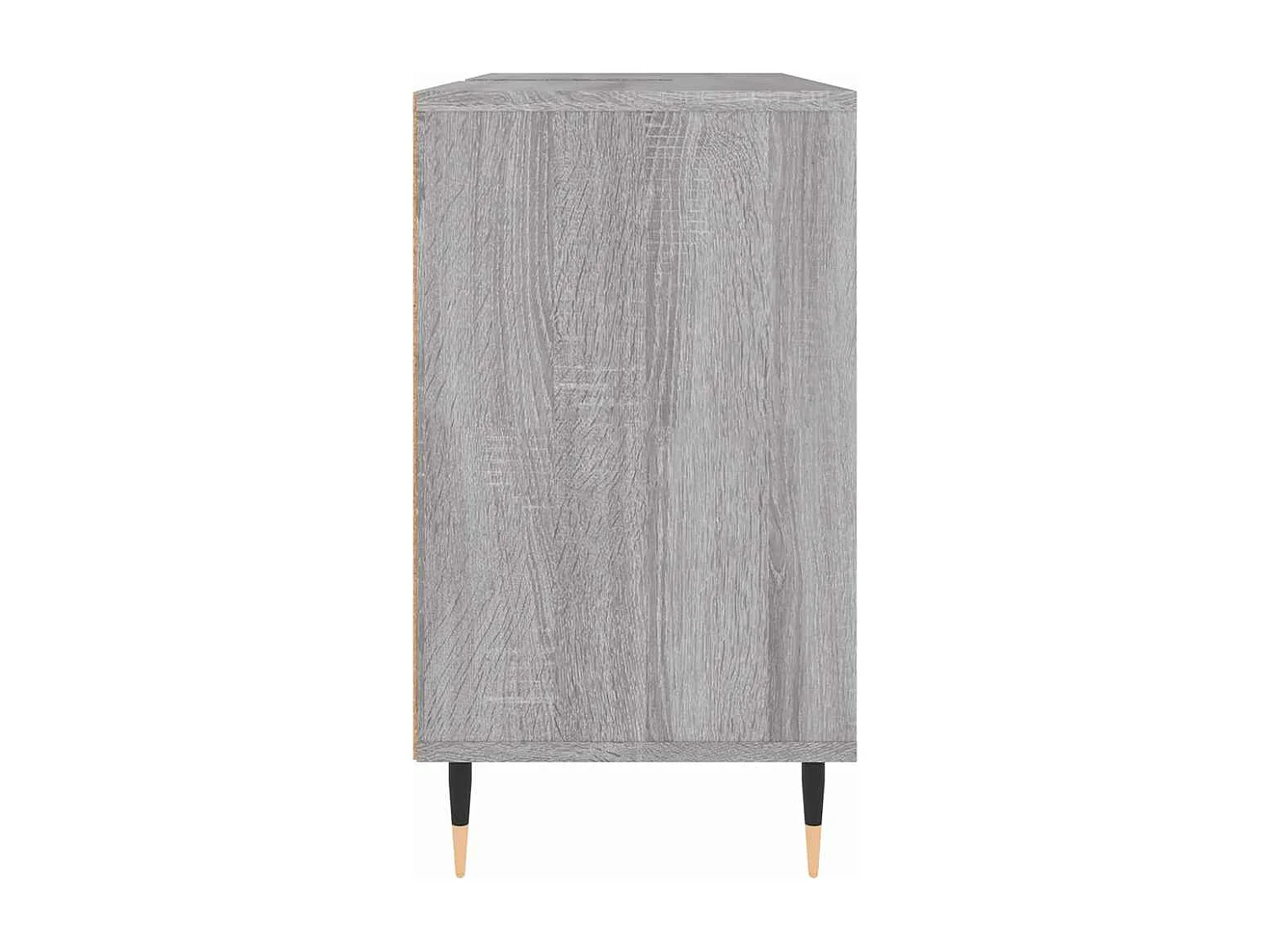 Armoire salle de bain sonoma gris 80x33x60 cm bois d'ingénierie