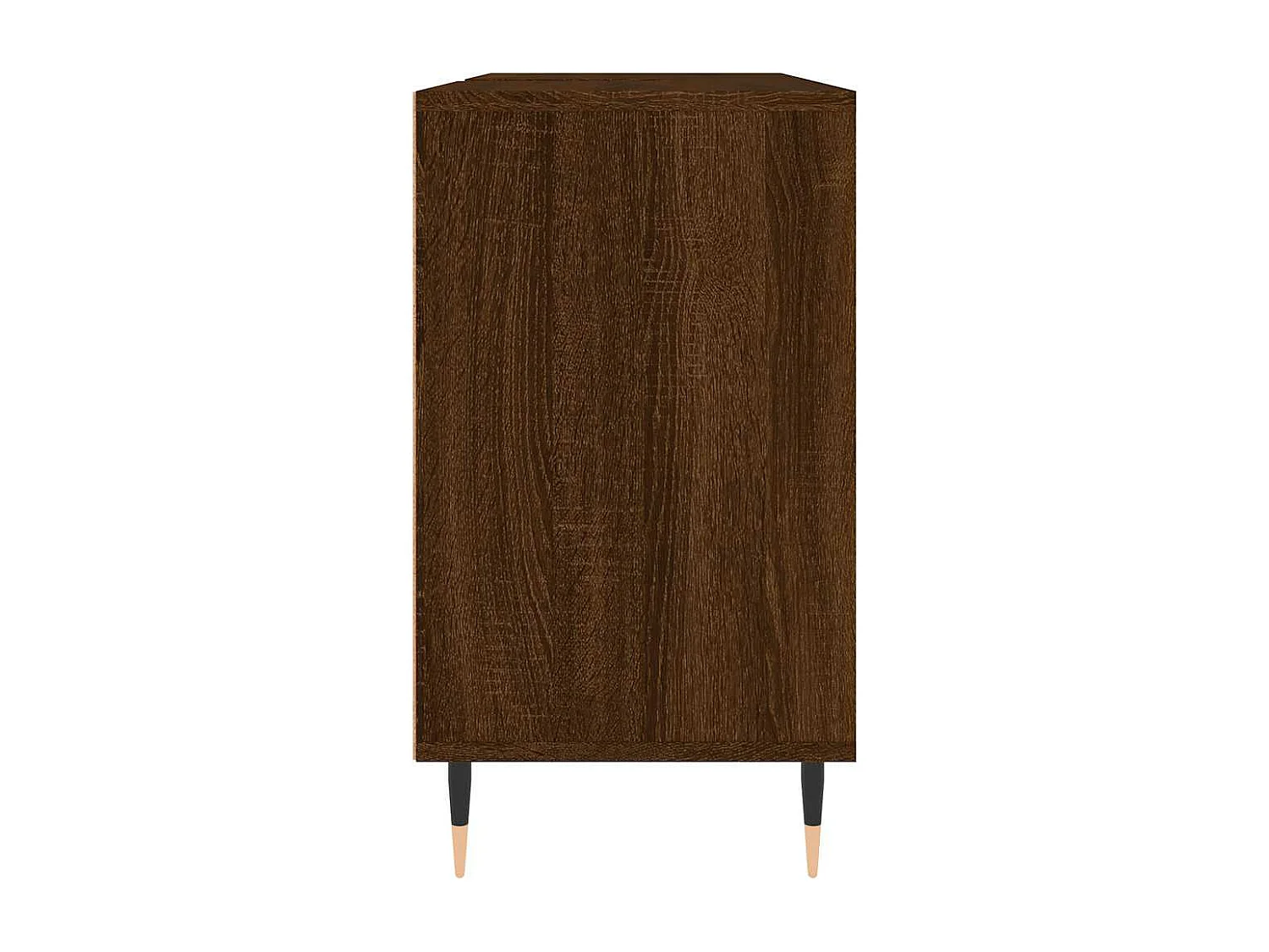 Armoire salle de bain chêne marron 80x33x60cm bois d'ingénierie