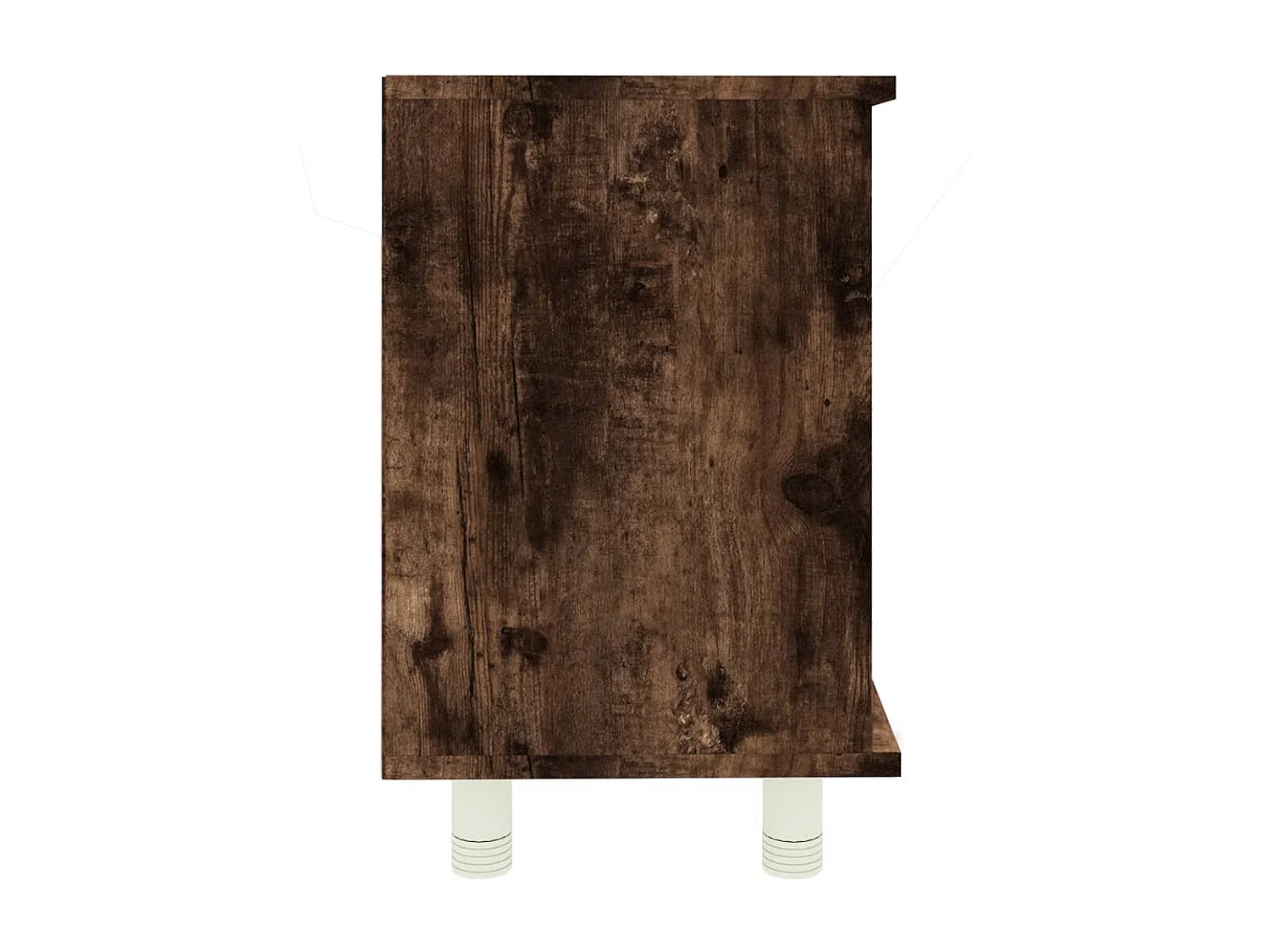 Badkamerkast 60x32x53,5 cm bewerkt hout gerookt eikenkleurig