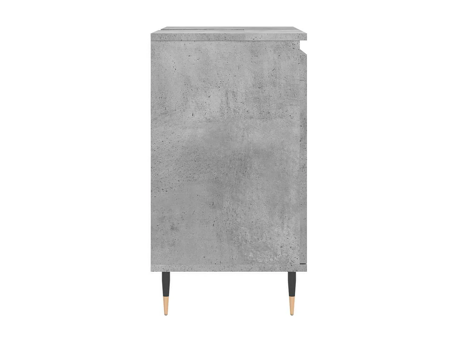 Armoire de bain gris béton 58x33x60 cm bois d'ingénierie