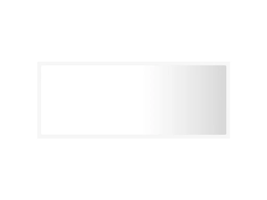 Specchio da Bagno con LED Bianco 100x8,5x37 cm in Acrilico