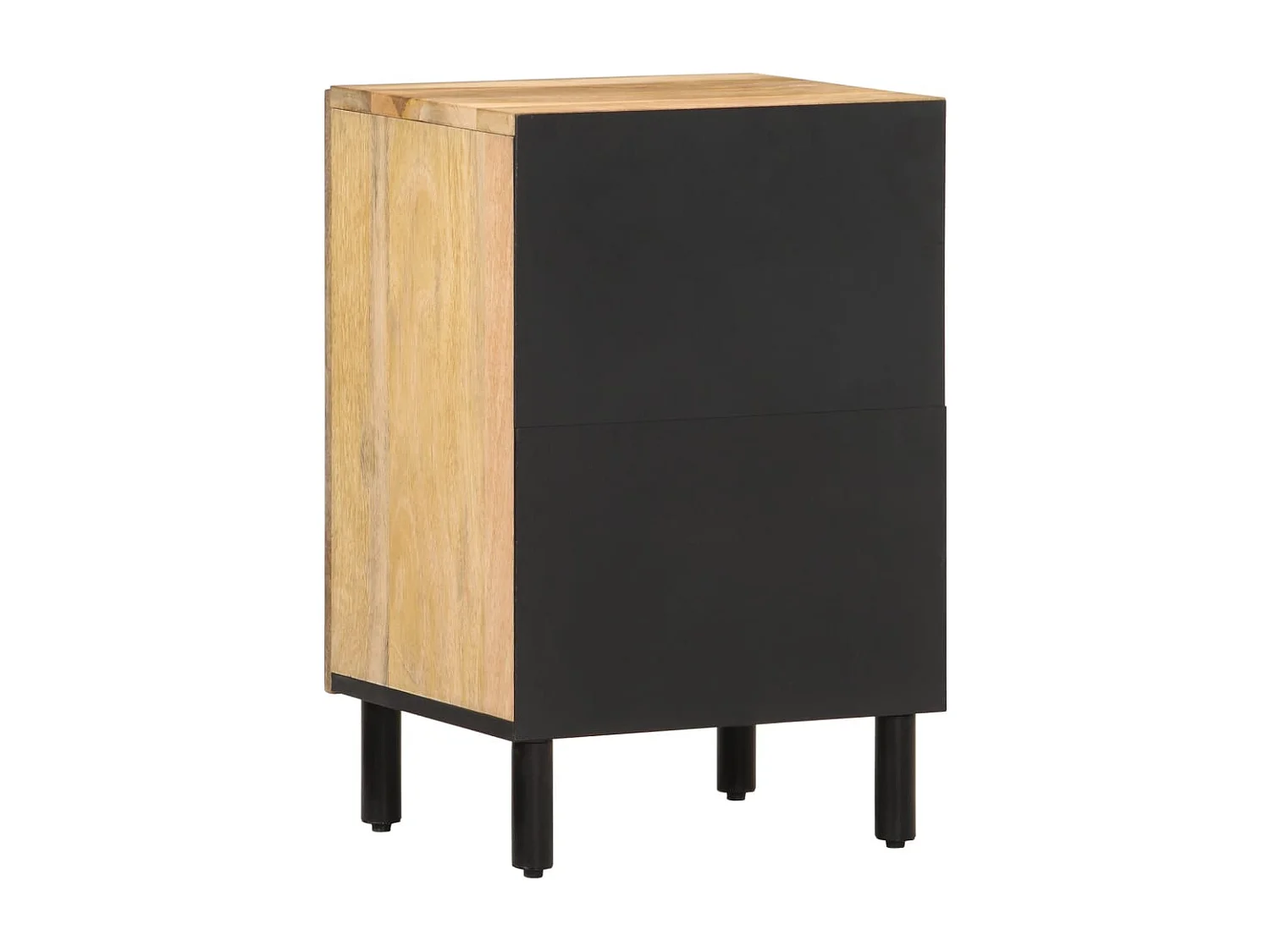 Armoire de salle de bain 38x33x58 cm bois massif de manguier