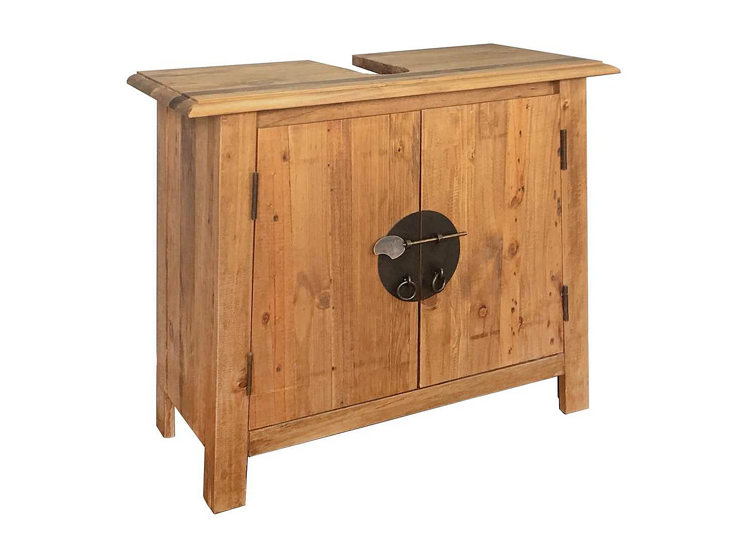 Mobilier de salle de bain Bois de pin massif