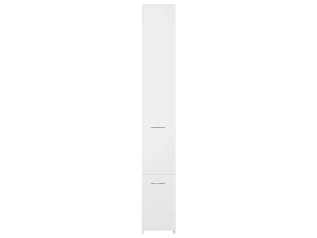 Armário casa de banho 25x26,5x170cm derivados de madeira branco