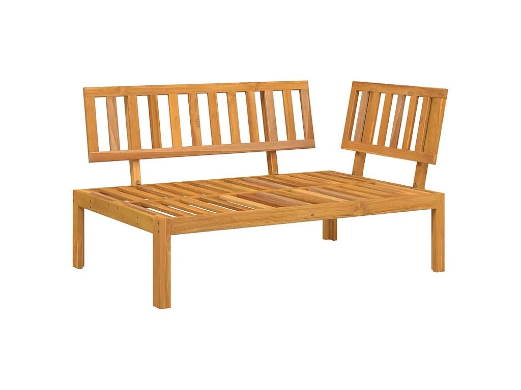 Tuinhoekbank pallet massief acaciahout