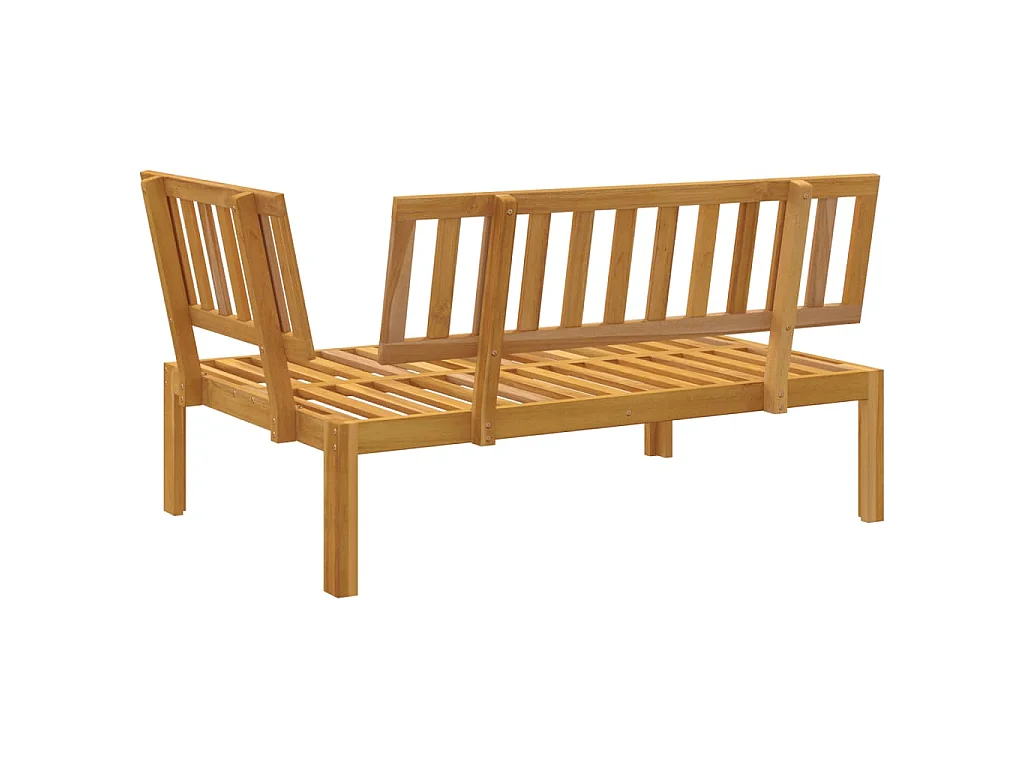 Tuinhoekbank pallet massief acaciahout