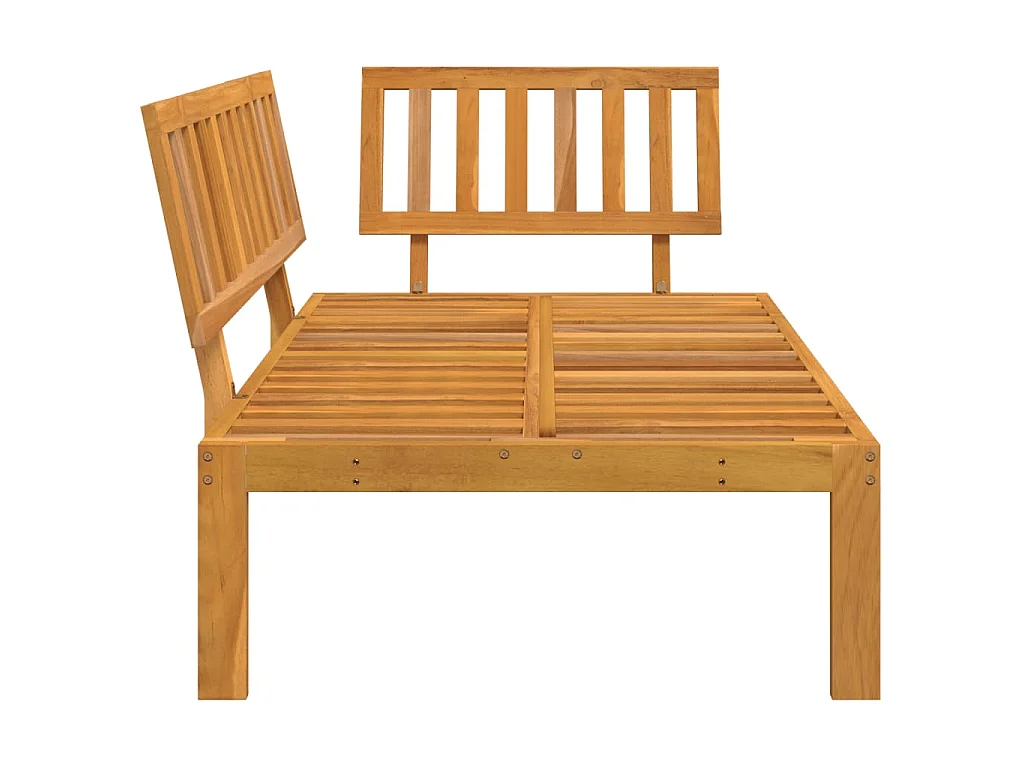 Tuinhoekbank pallet massief acaciahout