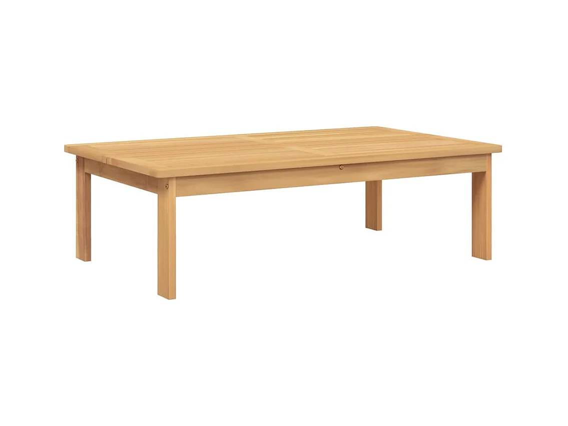 Table de jardin 100x60x30 cm bois d'acacia solide