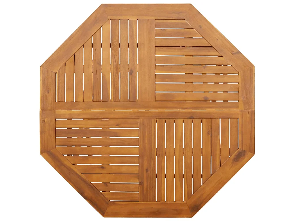 Gartentisch Klappbar Ø110x75 cm Massivholz Akazie