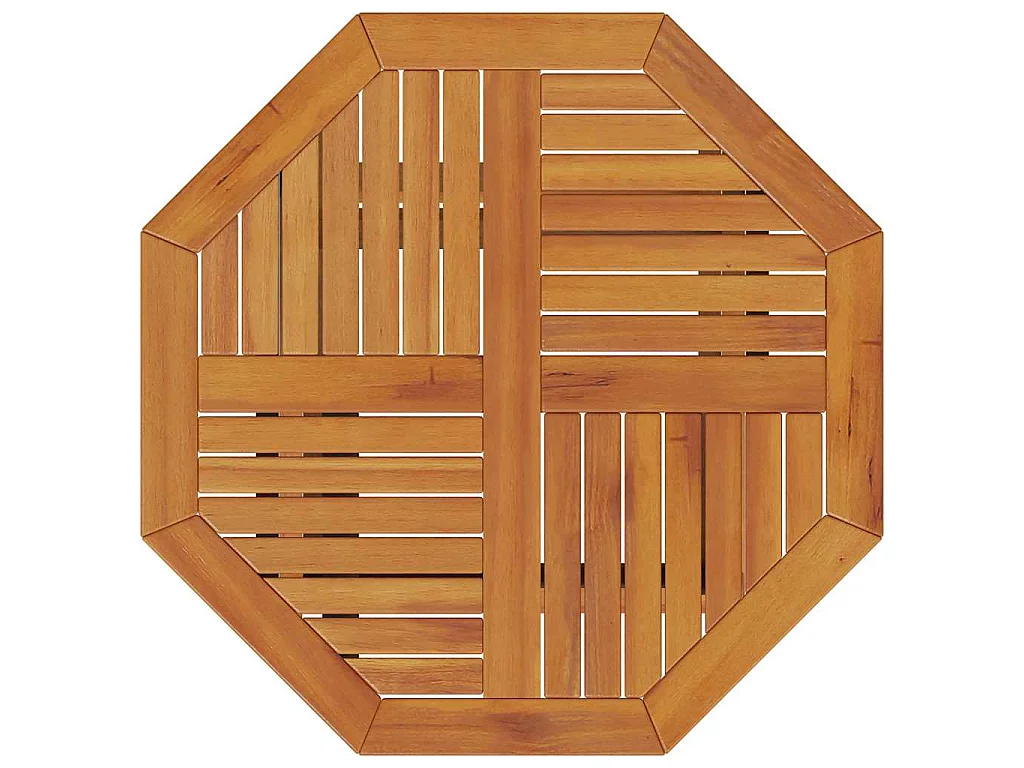 Mesa de jardim dobrável Ø70x75 cm madeira de acácia maciça