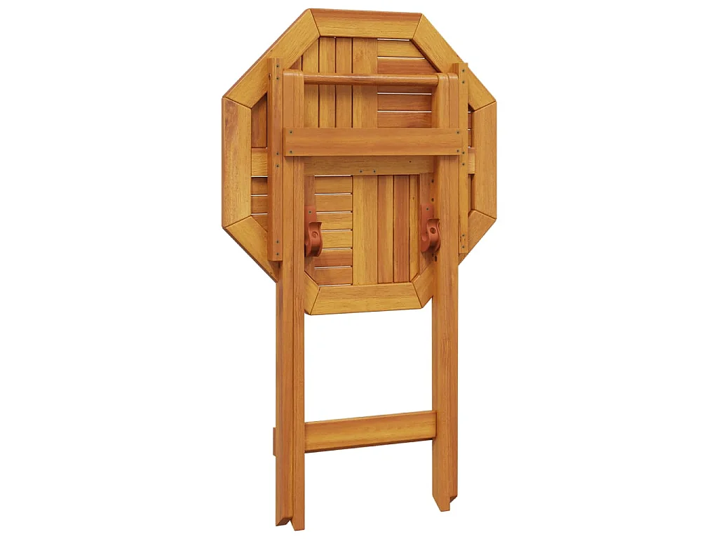 Gartentisch Klappbar Ø60x75 cm Massivholz Akazie