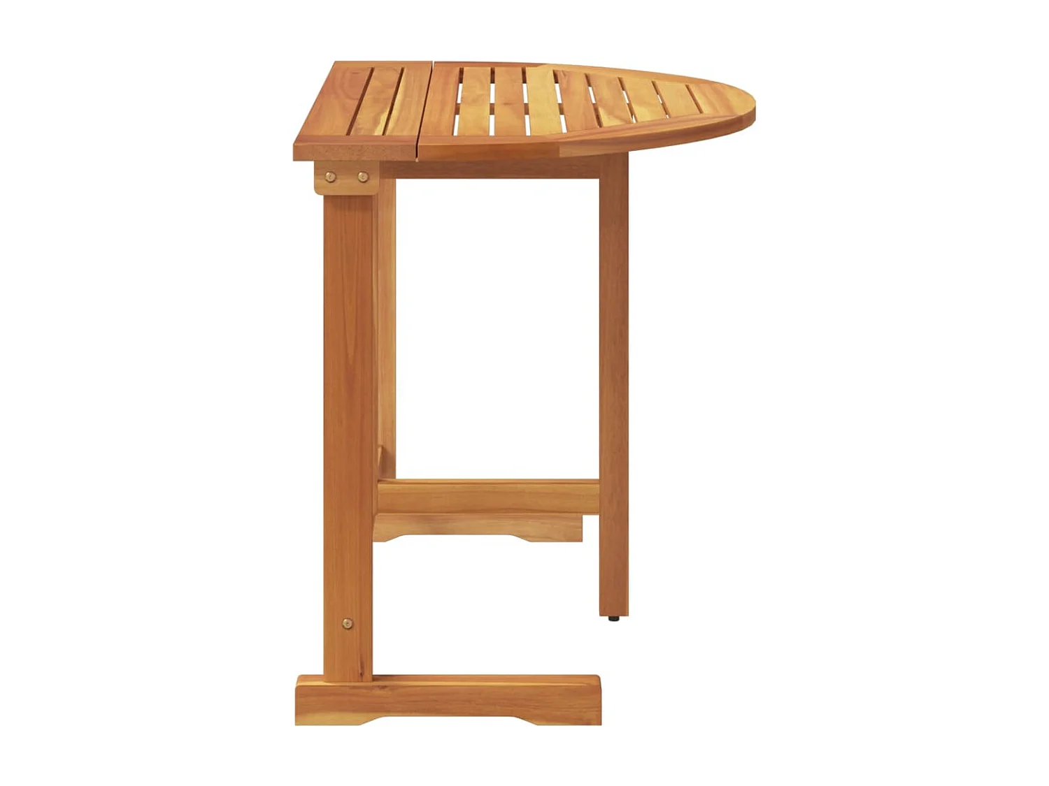 Table pliable de balcon 90x60x72 cm bois d'acacia solide