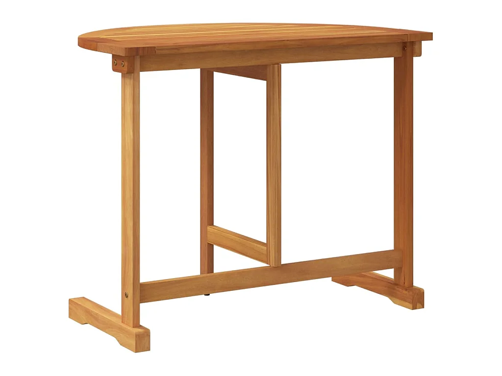 Mesa de varanda dobrável 90x60x72 cm madeira de acácia maciça