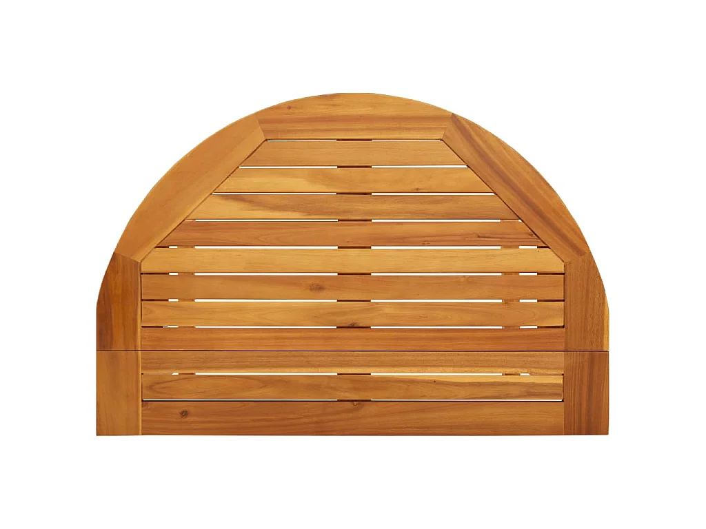 Mesa de varanda dobrável 90x60x72 cm madeira de acácia maciça