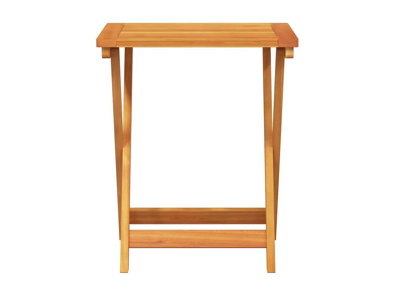 Table pliable de jardin 50x36x60 cm bois d'acacia solide