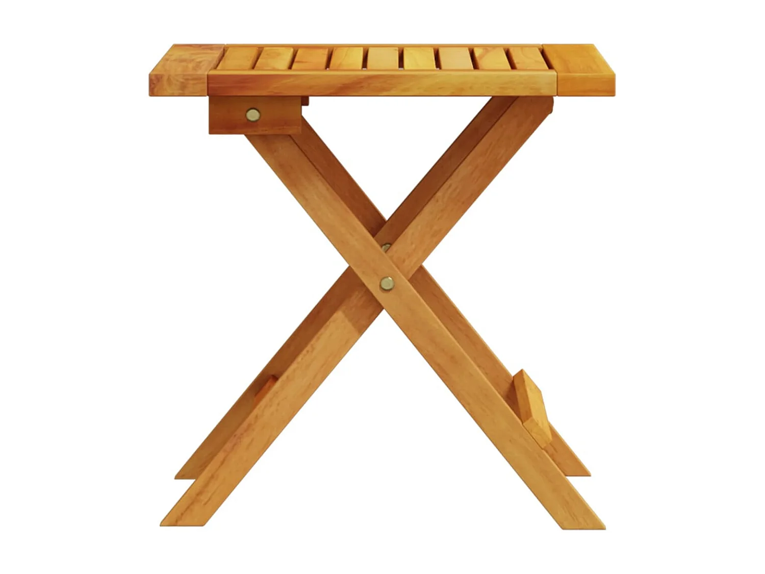 Table d’appoint de jardin 40x40x40 cm bois d'acacia massif
