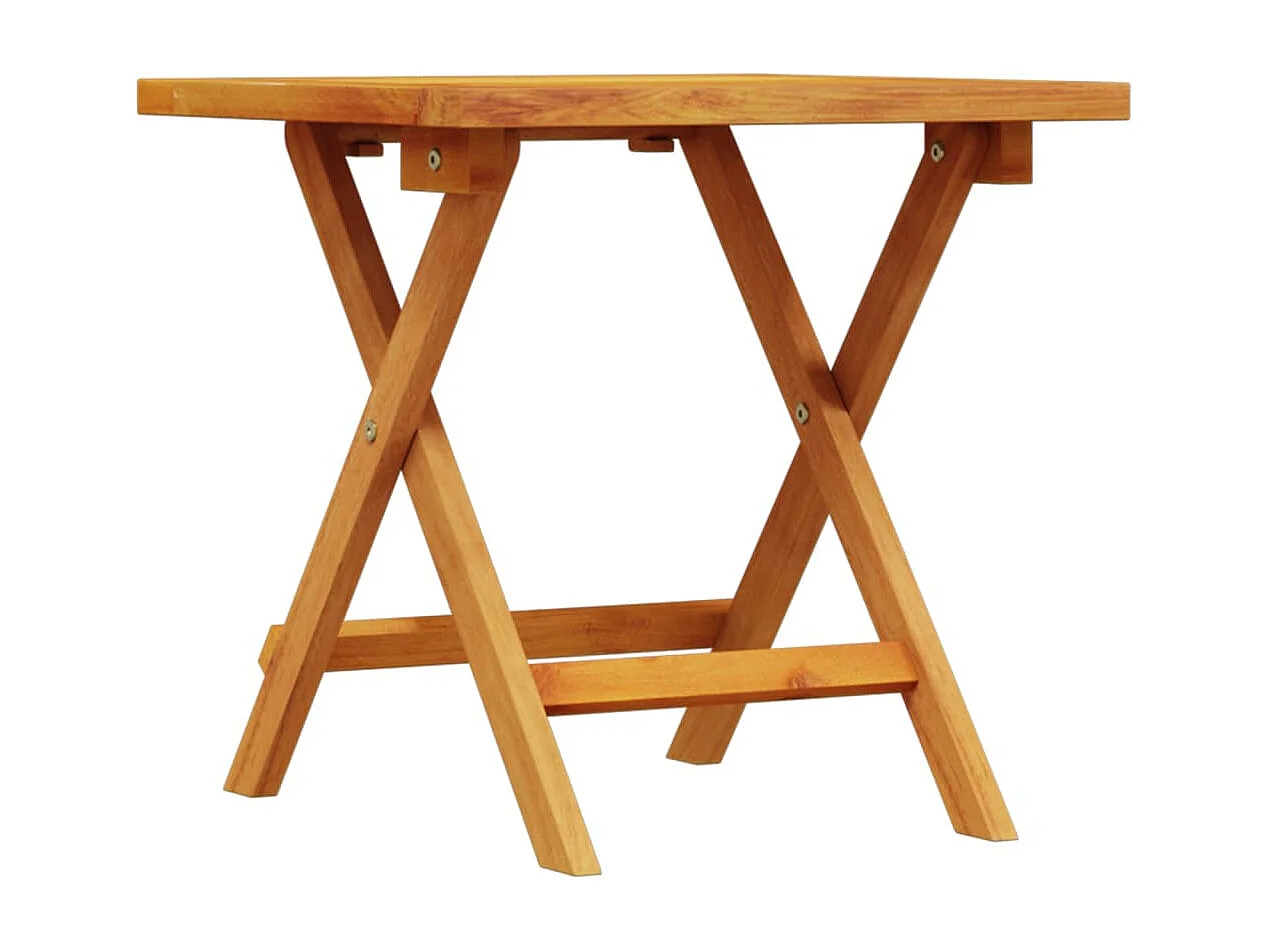 Table d’appoint de jardin 40x40x40 cm bois d'acacia massif