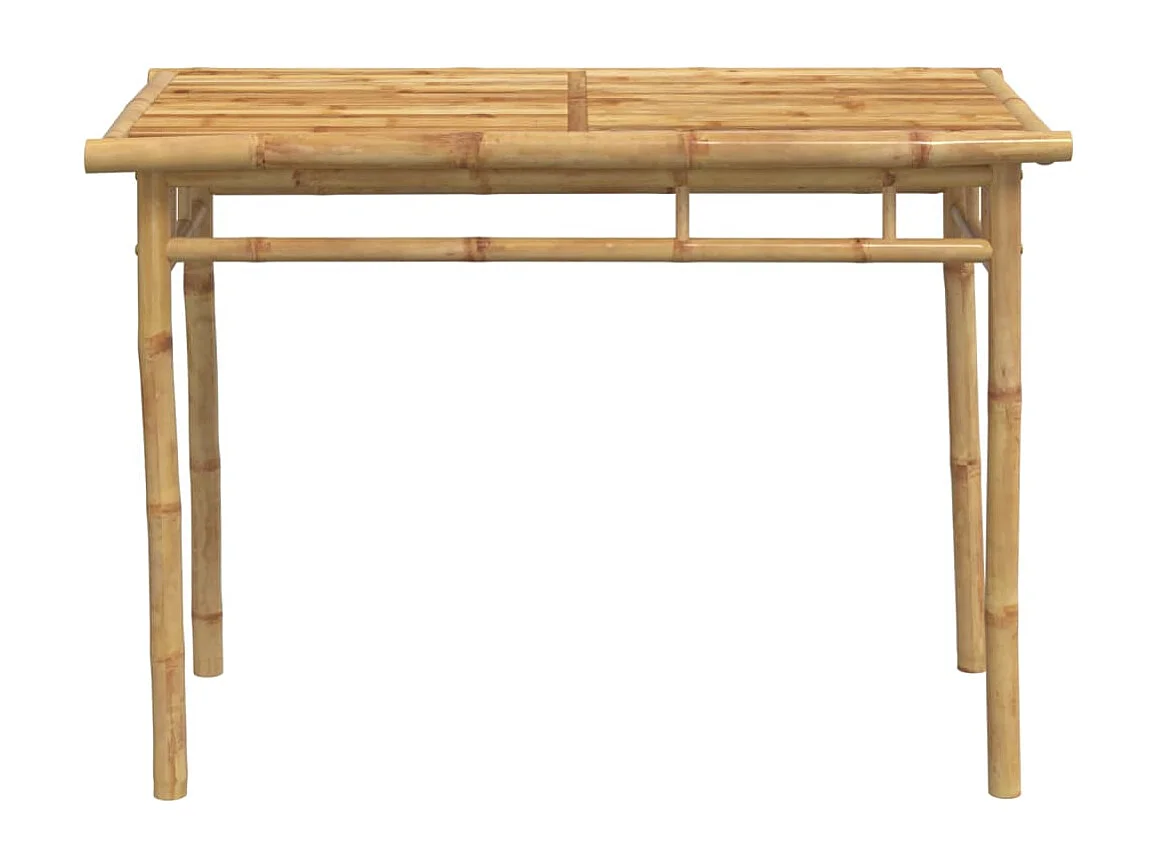 Garten-Esstisch 110x55x75 cm Bambus