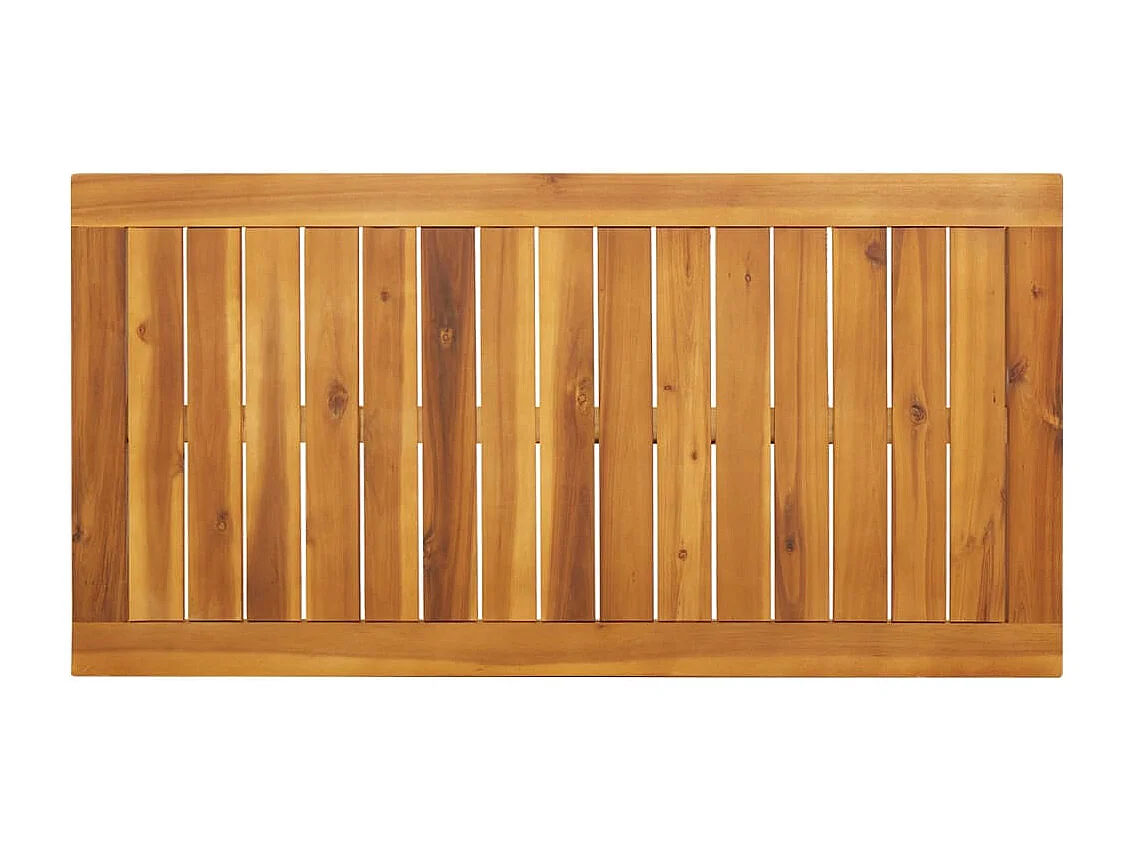 Garten-Esstisch 110x56x75 cm Massivholz Akazie