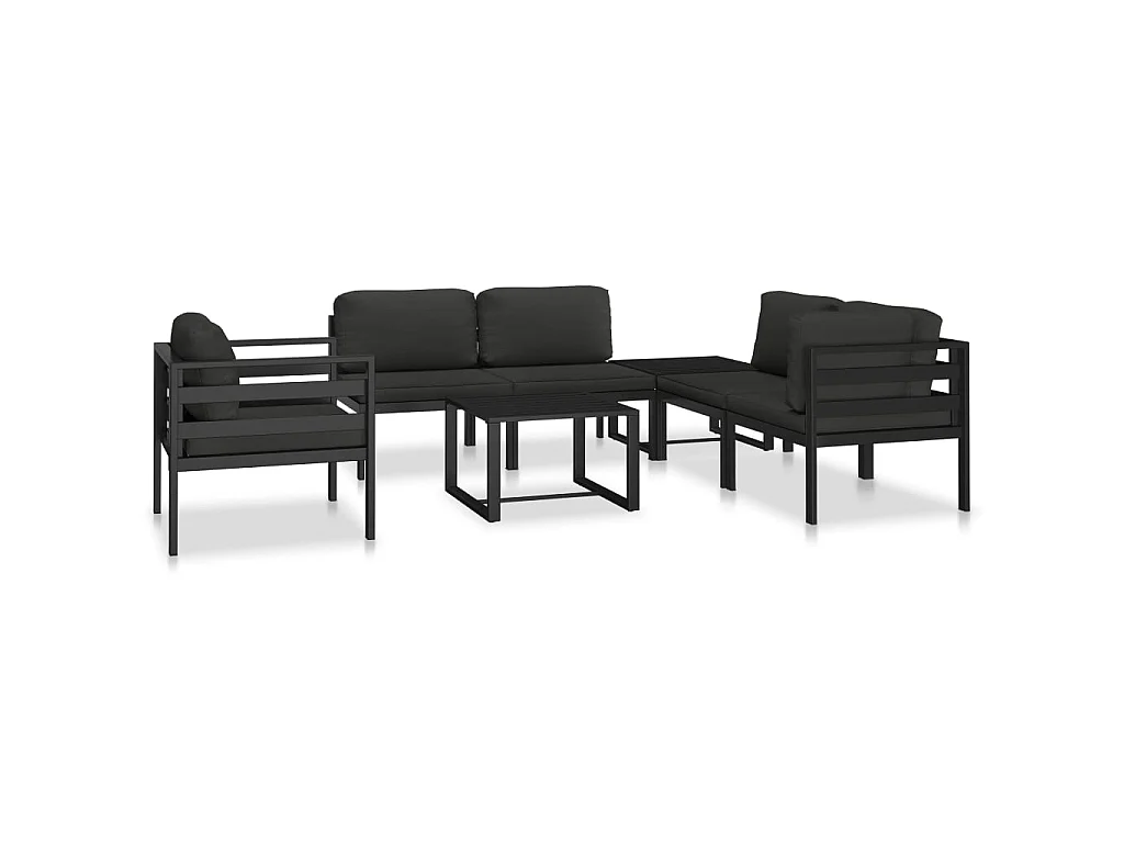 Table basse Aluminium Anthracite
