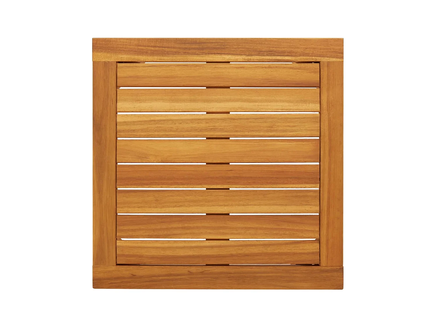 Salon de jardin 5 pcs beige résine tressée et bois d'acacia