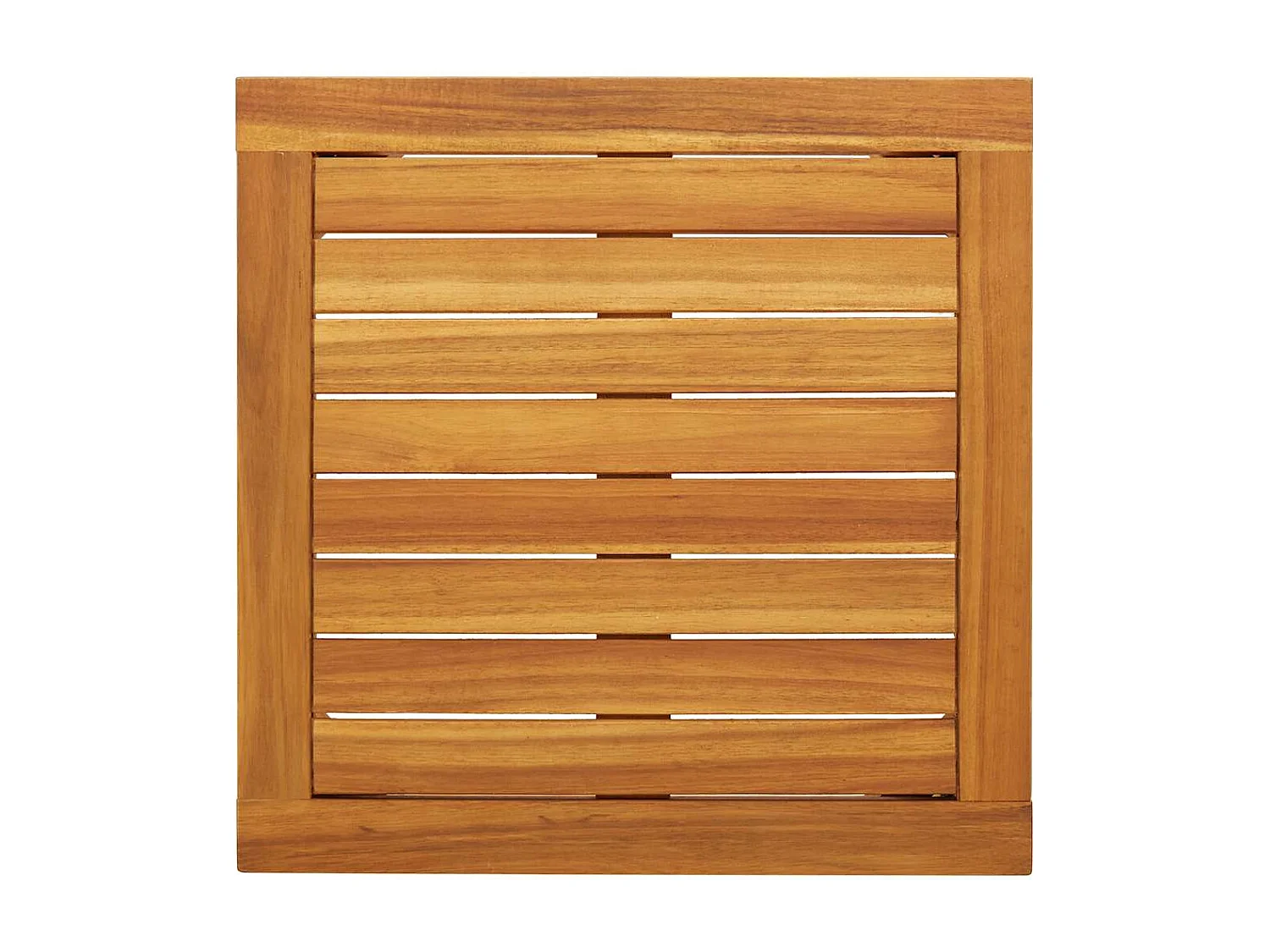 Ensemble de bistro 3 pcs beige résine tressée et bois d'acacia