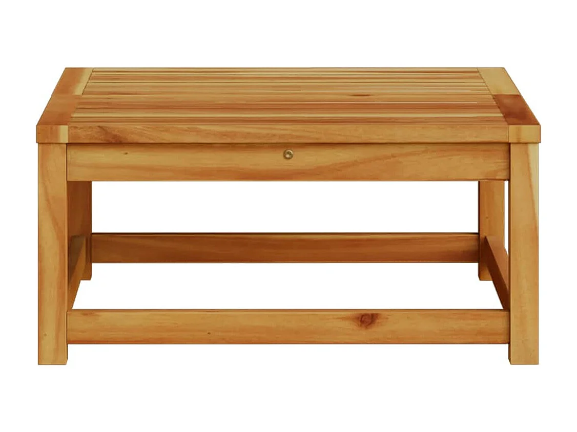 Tuintafel 63x63x30 cm massief acaciahout