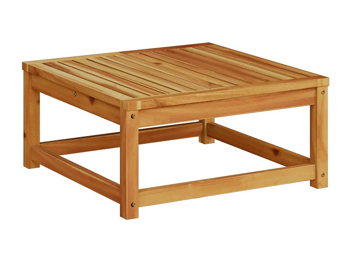 Tuintafel 63x63x30 cm massief acaciahout