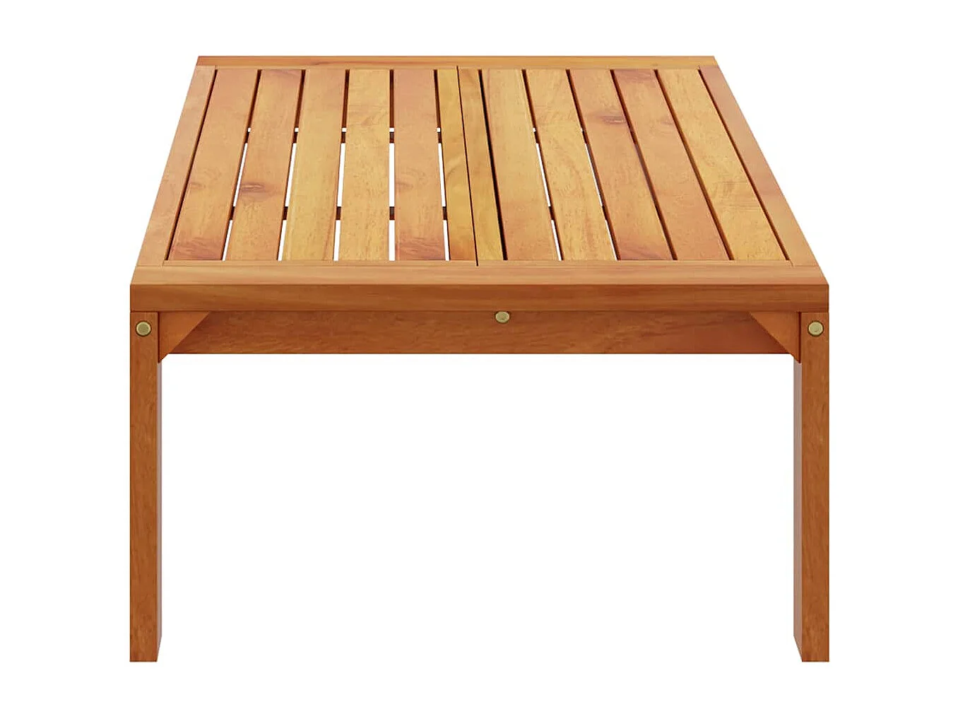 Table de jardin 100x50x27 cm bois d'acacia solide