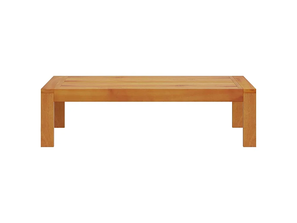 Table de jardin 100x50x27 cm bois d'acacia solide